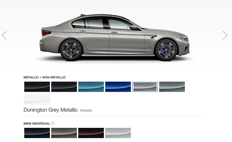 Illustration for article titled Here Are Some Much Cooler Colors For The 2018 BMW M5